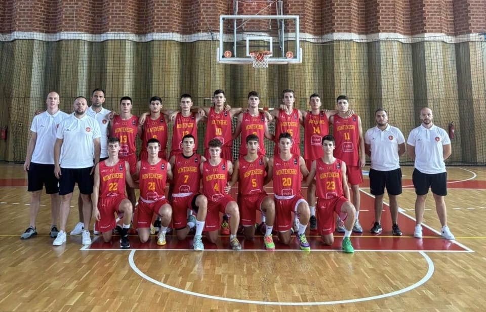 Crnogorski kadeti tijesno poraženi od Hrvatske