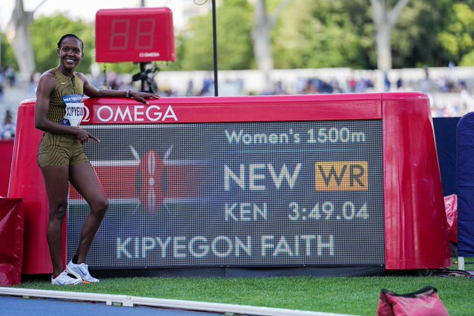 Kipjegon oborila rekord na 1.500 metara