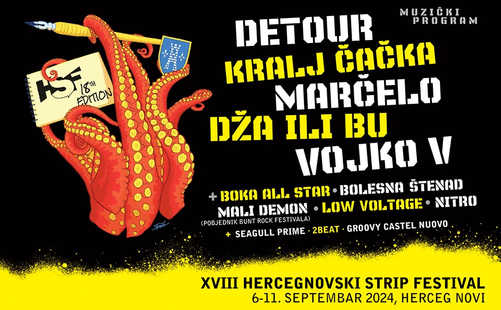 HSF 2024 – Šest dana cijelodnevnih programa na 16 lokacija u Boki
