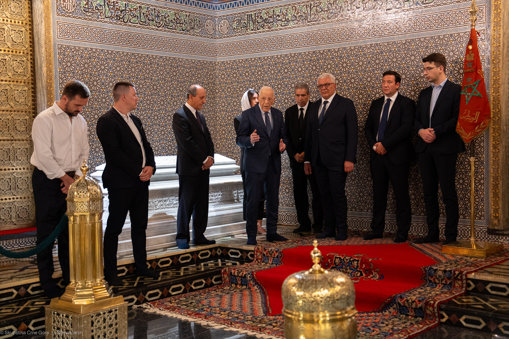 Mandić posjetio mauzolej posvećen Muhamedu V