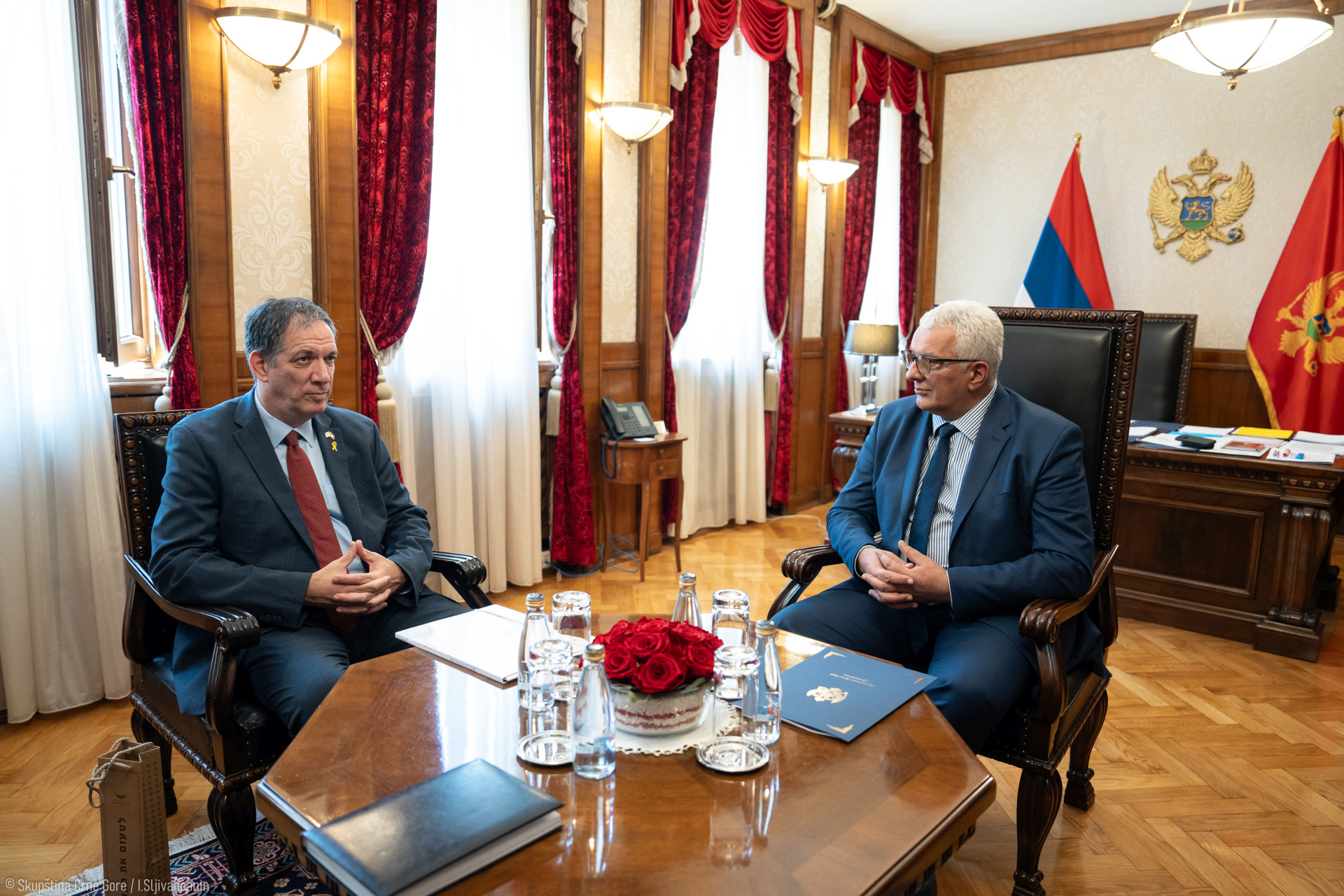 Mandić primio u oproštajnu posjetu ambasadora Izraela, Vilan pozdravio usvajanje Rezolucije o genocidu u logorima Jasenovac, Dahau i Mauthauzen