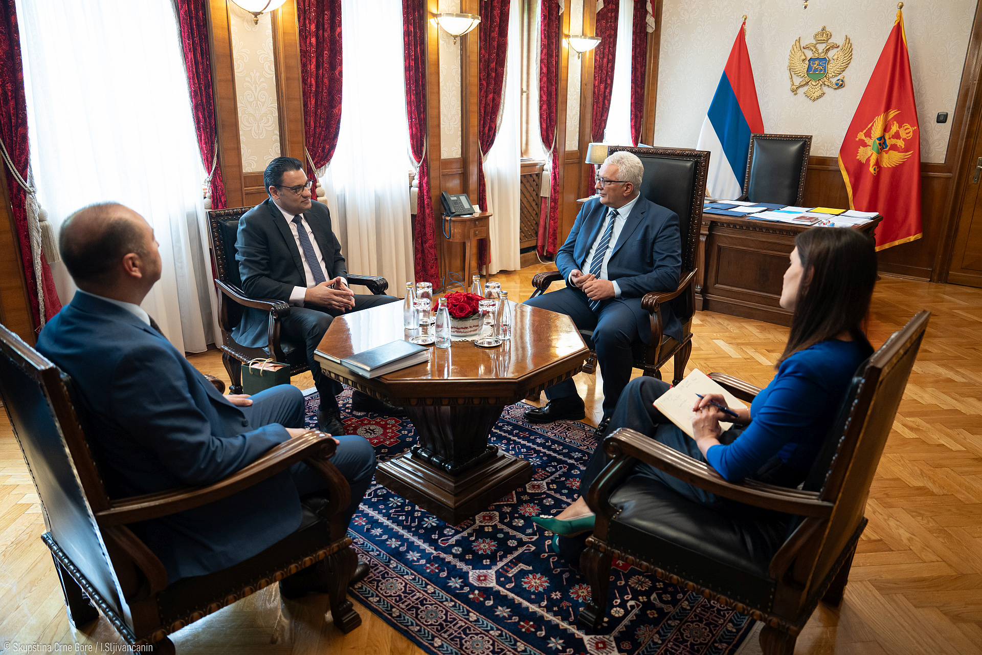 Mandić se sastao sa ambasadorom Egipta, Afifi poručio: Cijenimo tradicionalno dobre odnose sa Crnom Gorom