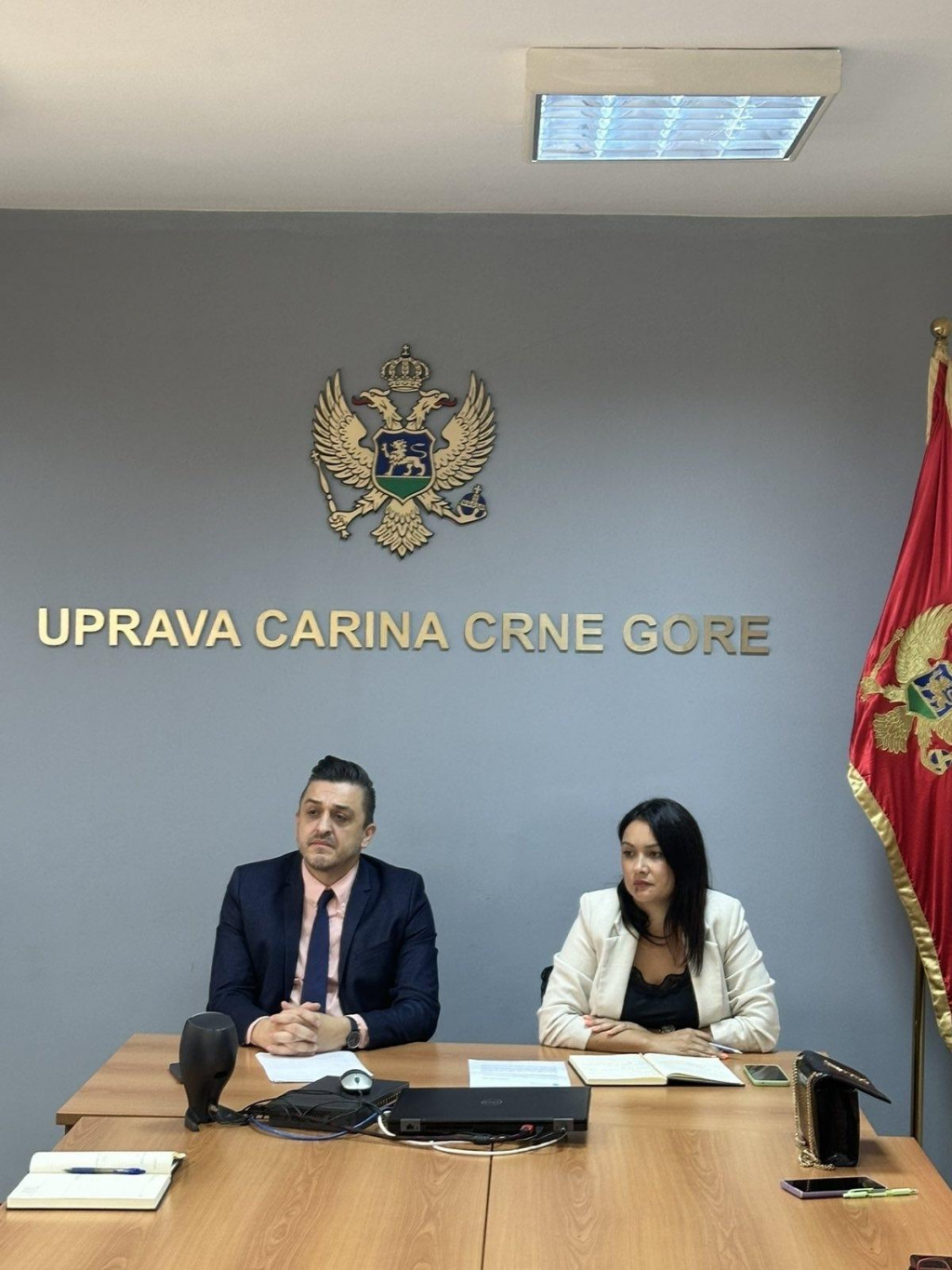 Ministar Vuković održao sastanak sa novoizabranom vršiteljkom dužnosti direktorice Uprave carina.