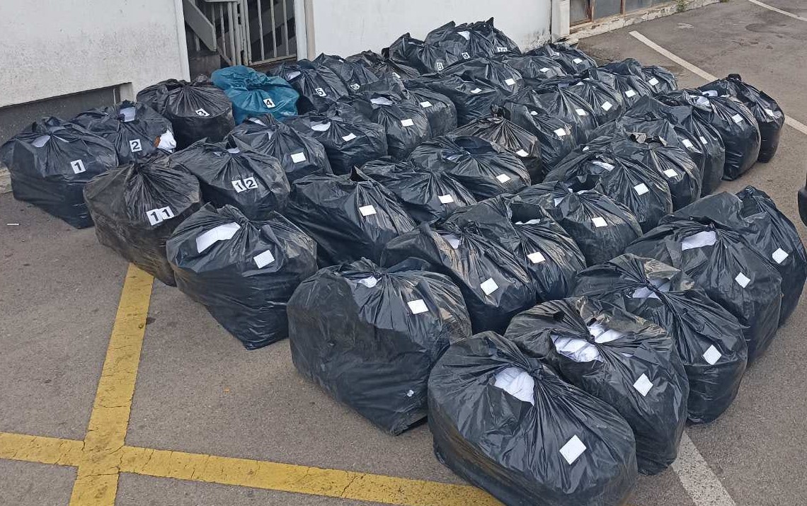 Policija zaplijenila 680 kilograma rezanog duvana: Ulcinjanin lišen slobode