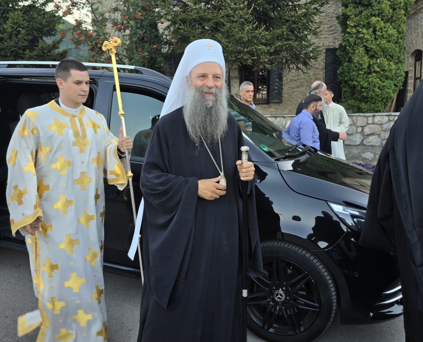 (FOTO) Patrijarh Porfirije stigao u Berane!