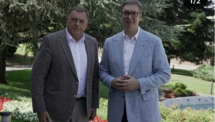 Vučić razgovarao sa Dodikom: Na sastanku su dominirale ekonomske teme