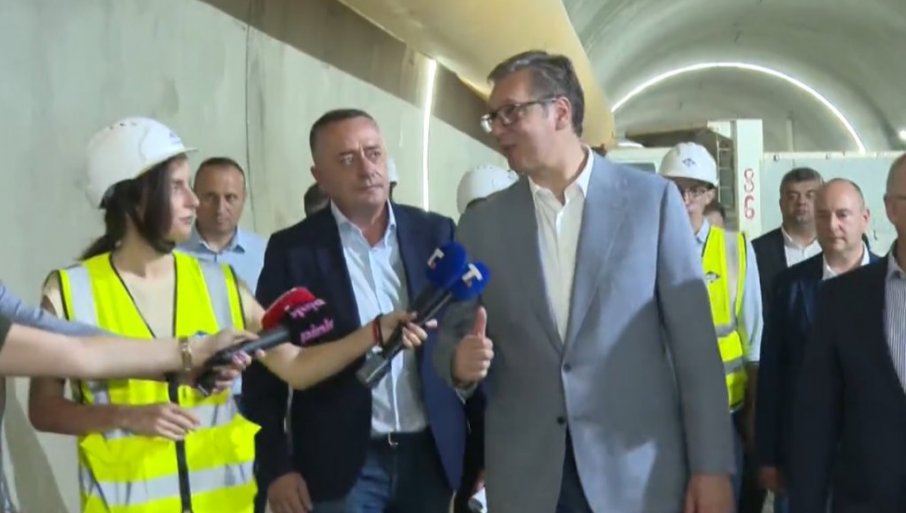 Vučić obišao radove na Fruškogorskom koridoru: Srbija neumitno ide naprijed (VIDEO)
