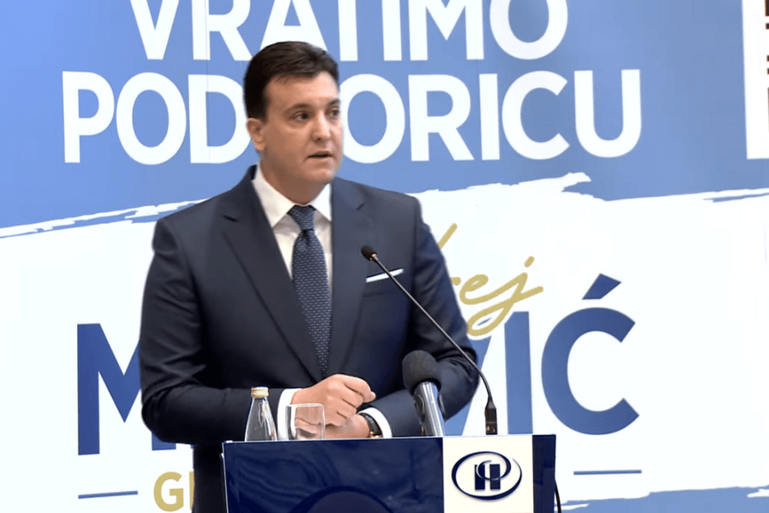 Milović: Podgorica oteta od strane političkih partija, javašluk je na svakom ćošku