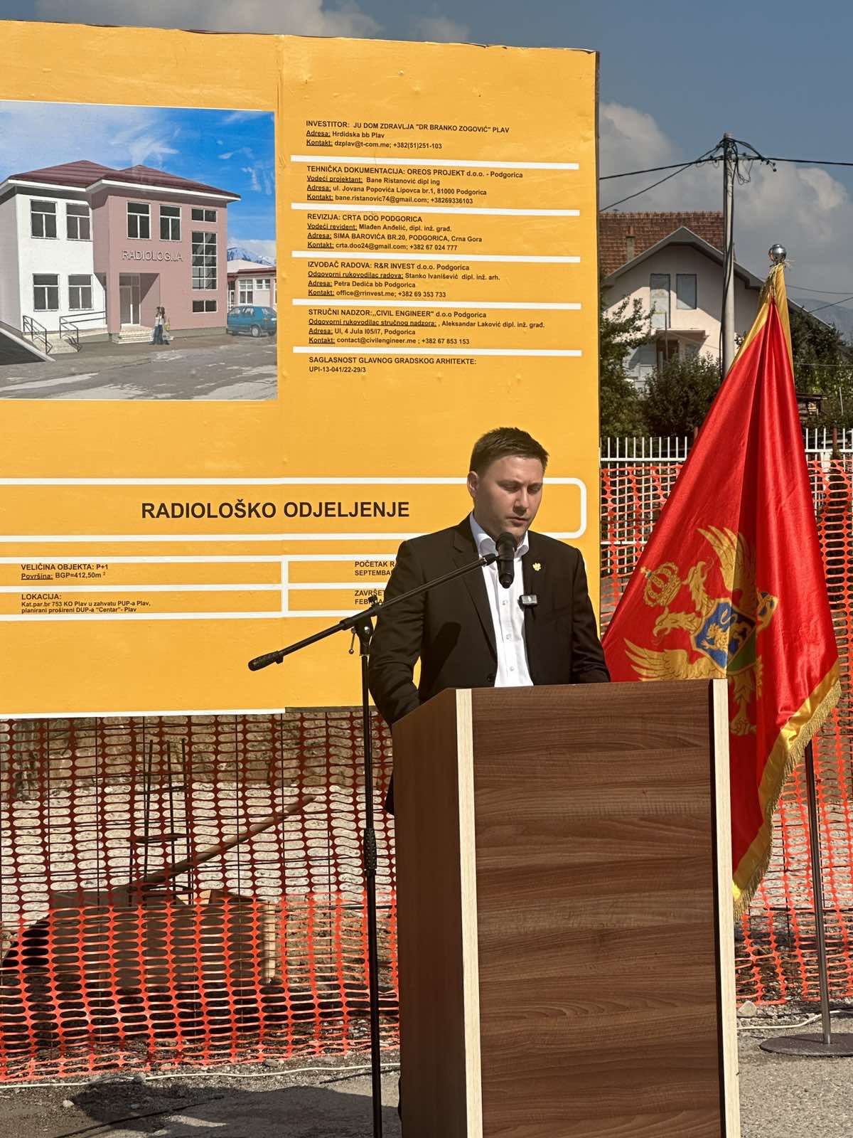 Gradi se novo radiološko odjeljenje u Domu zdravlja Plav