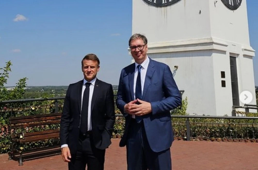 Vučić priredio ručak u čast Makrona na Petrovaradinskoj tvrđavi: Predsjedniku Francuske sam pokazao najbolje što Srbija ima da ponudi