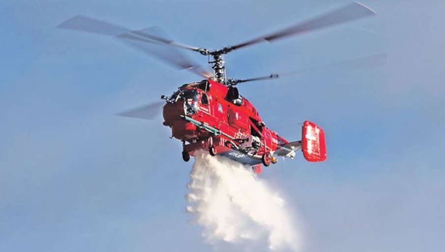 Helikopteri MUP-a Srbije ugasili vatru u NP Sutjeska