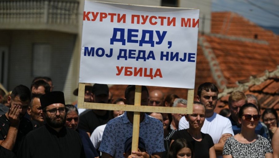 Srbi protestvovali u Pasjanu zbog Kurtijeve represije