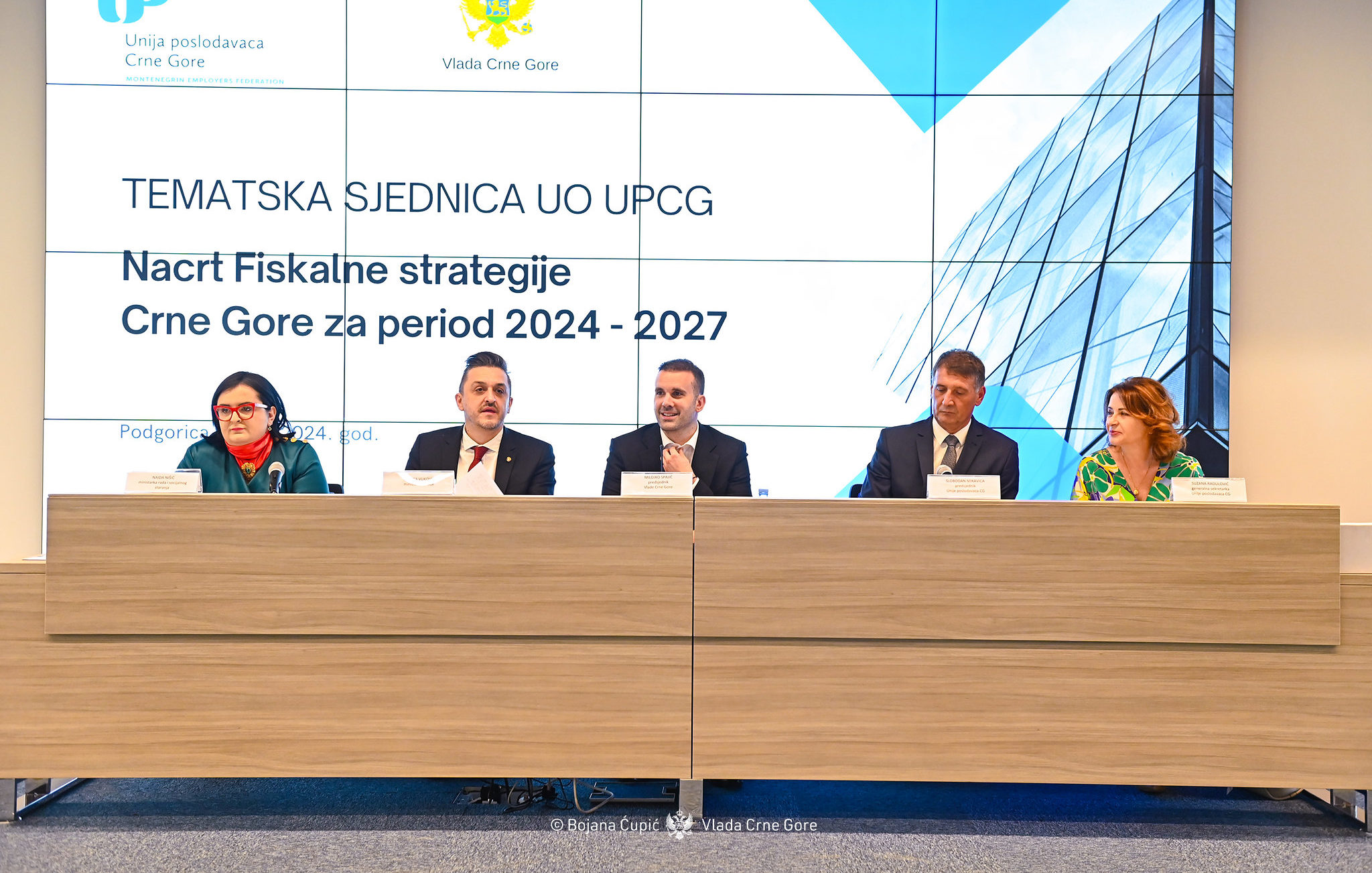 Nastavak dijaloga o Fiskalnoj strategiji sa UPCG i PKCG: Sve primjedbe i sugestije biće pažljivo sagledane