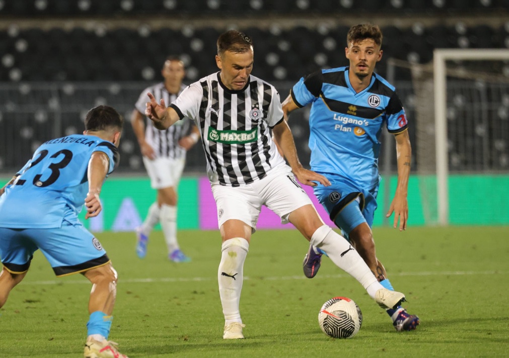 Poznat tim Partizana za Lugano
