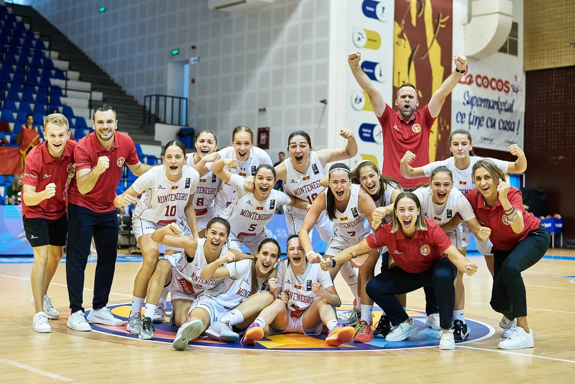 Ženska juniorska košarkaška reprezentacija Crne Gore igraće u polufinalu B prvenstva Evrope