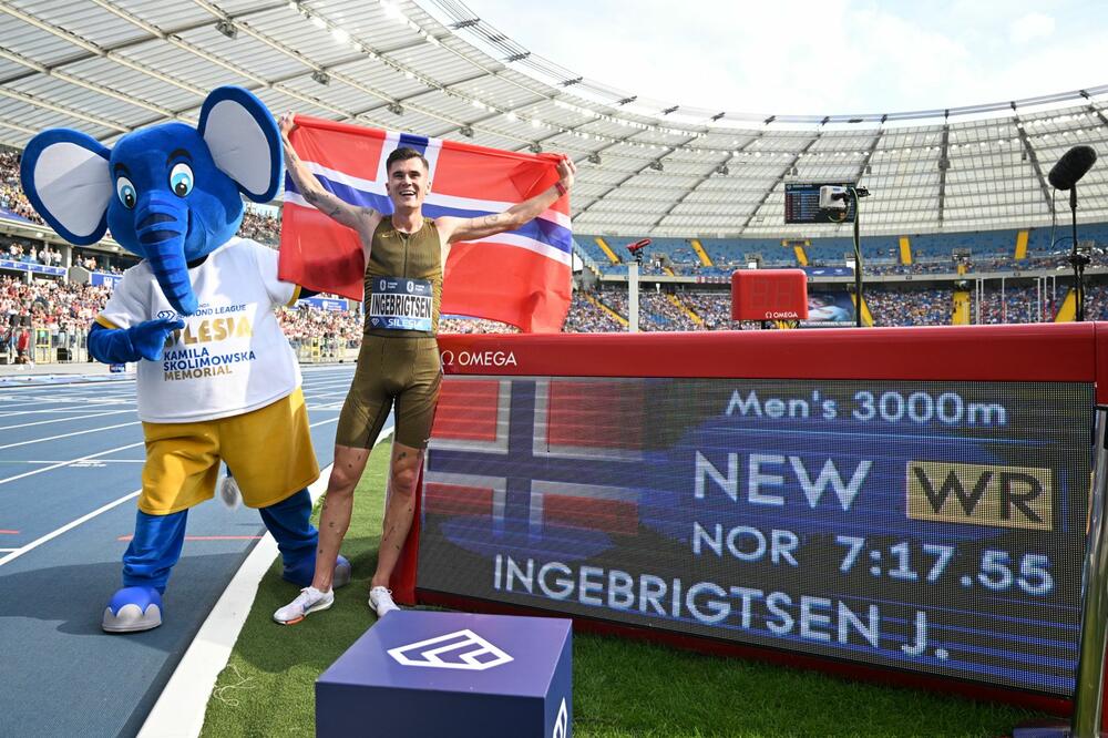 Pao najdugotrajniji svjetski rekord u trčanju: Ingebrigtsen ušao u istoriju (VIDEO)