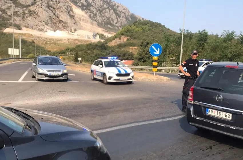 Crmničani ne odustaju od protesta: Tunel Sozina blokiran do 11 sati