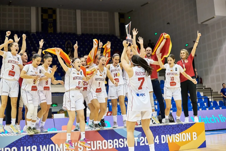 Crnogorske juniorke osvojile zlato na Evropskom B prvenstvu