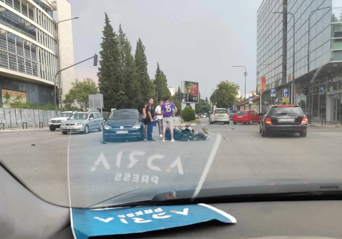 Podgorica: Oboren motociklista