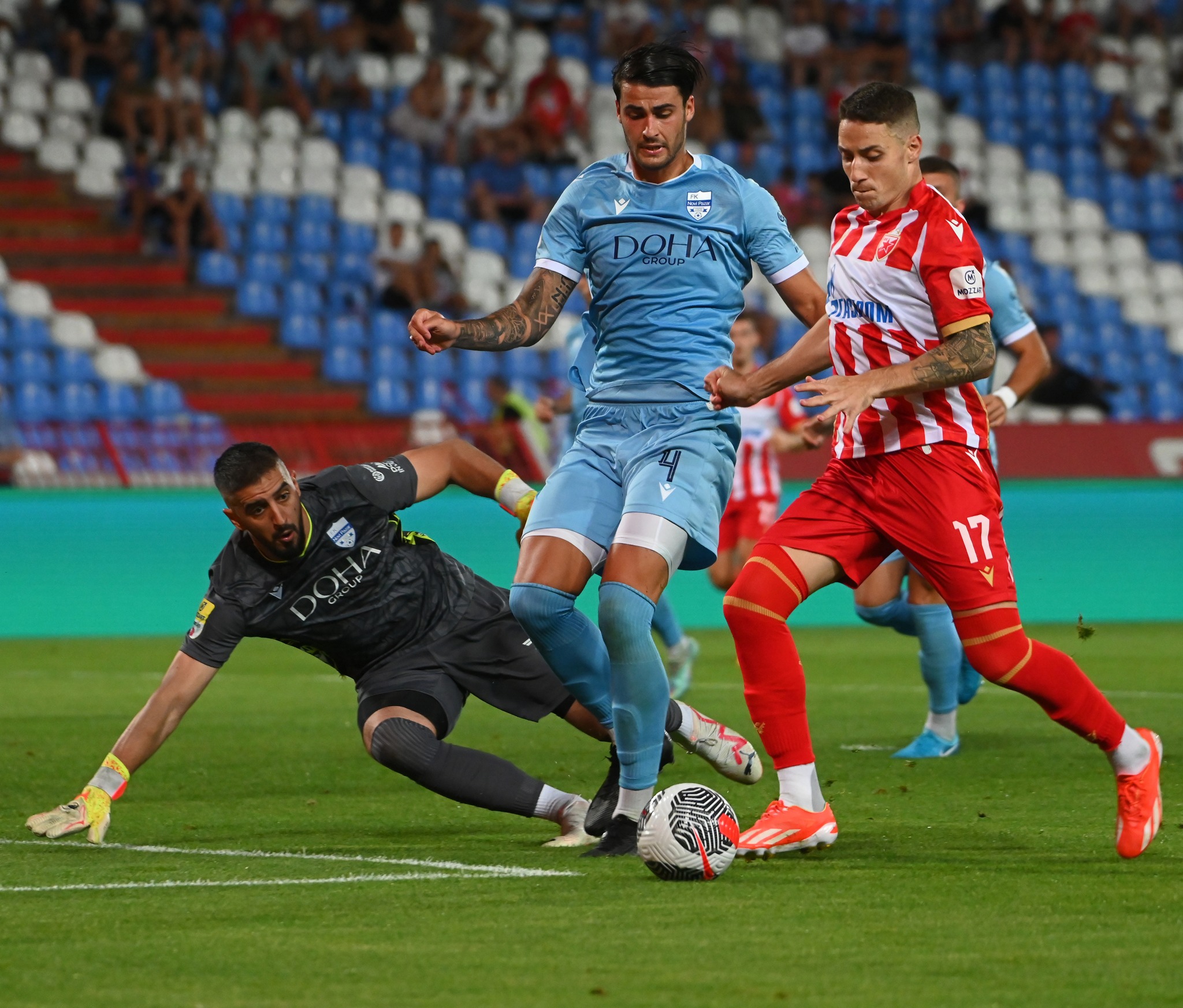 Zvezda na pogon novajlija ubjedljivo savladala Pazarce