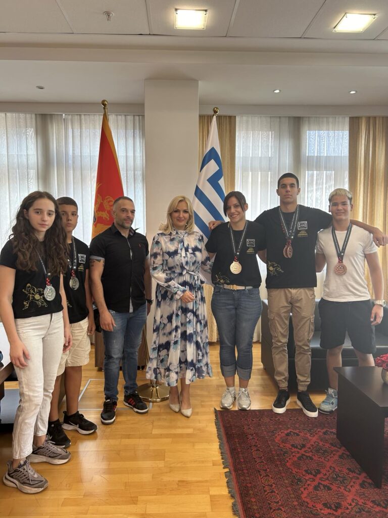 Borovinić Bojović ugostila džijudžicu reprezentaciju: Mladi sportisti donijeli gradu i državi pregršt medalja