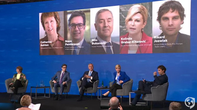 I Đukanović na panelu: Nije izvjesno da će Crna Gora postati članica EU do 2028.