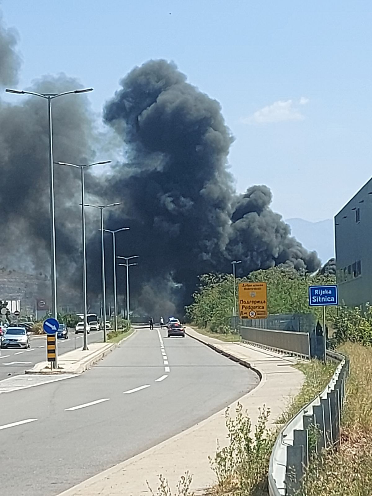 Donja Gorica: Požar gasilo deset vatrogasaca