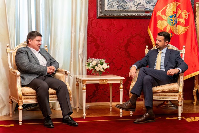Milatović: Zahvalio sam odlazećoj ambasadorki na doprinosu unaprjeđenju prijateljskih i savezničkih odnosa Crne Gore i Letonije