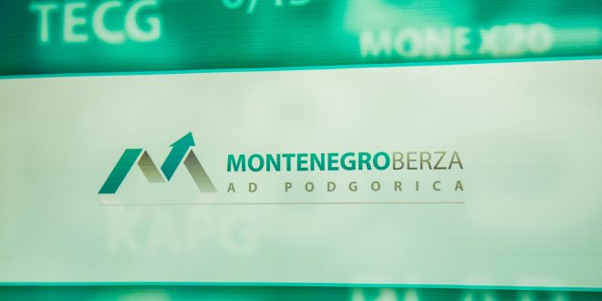 Montenegroberza: Pad indeksa i prometa