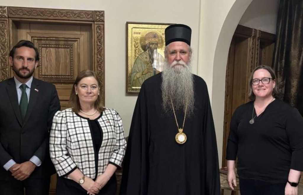 Mitropolit Joanikije sa američkom ambasadorkom: Crkve i vjerske zajednice važne za održavanje atmosfere mir i razumijevanja