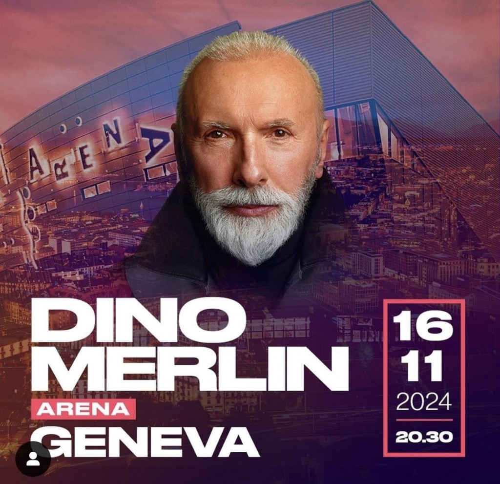 Nakon rasprodate Olympiahalle, Dino Merlin najavio koncert u Areni Ženeva