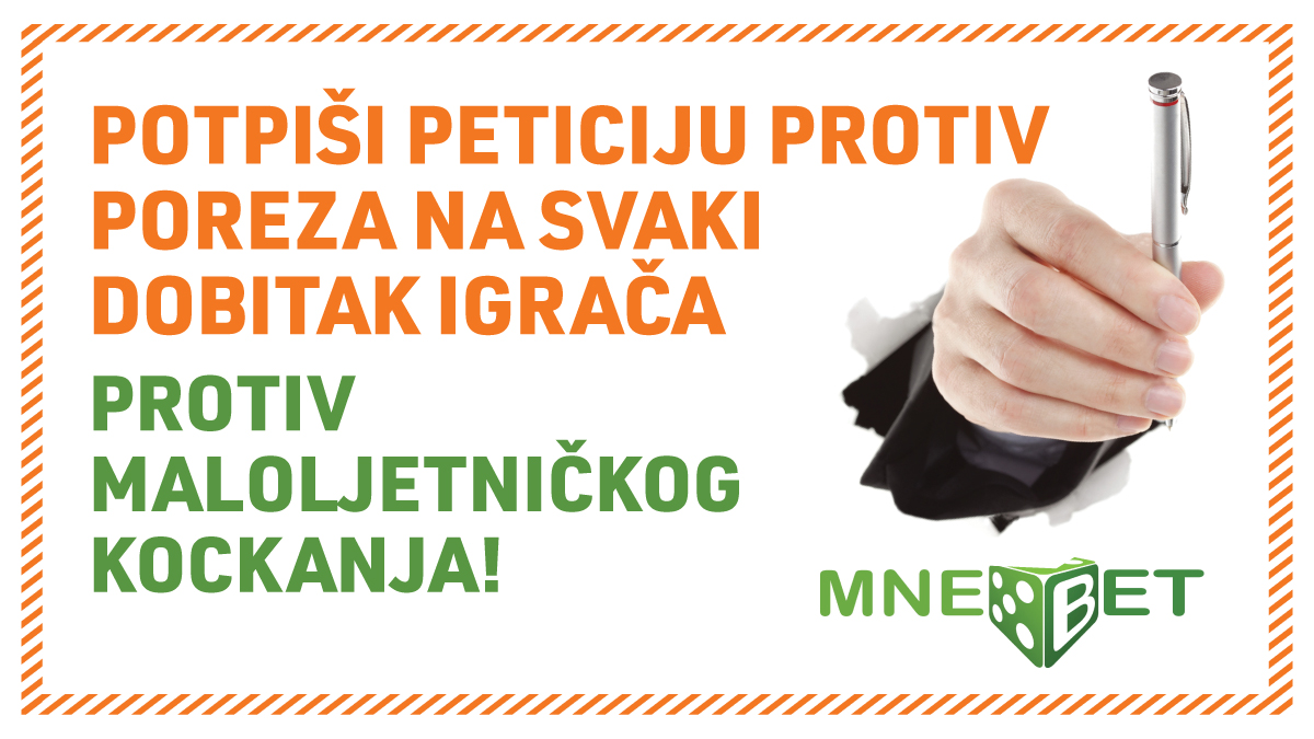 Montenegro Bet: Porez na dobitke otvara vrata maloljetničkom kockanju
