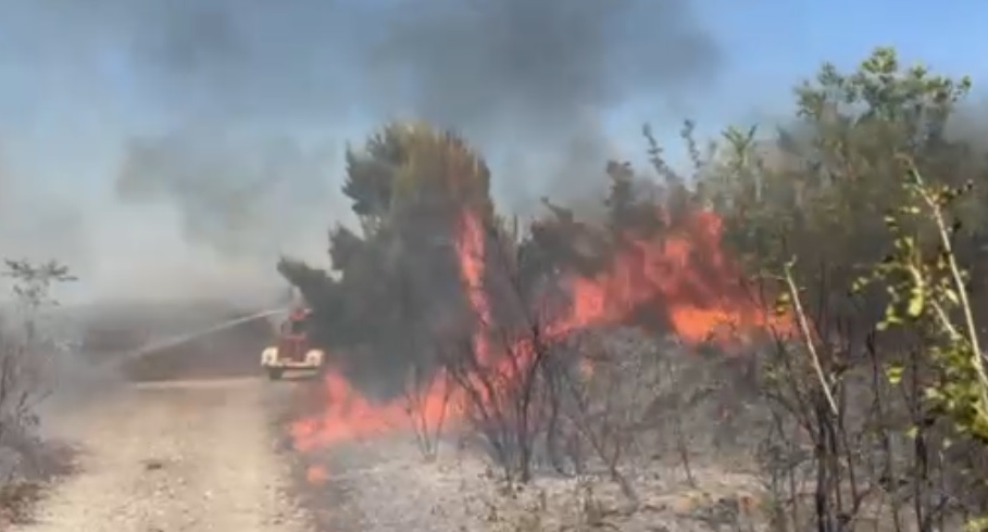 Požari na više lokacija, ugrožene i kuće