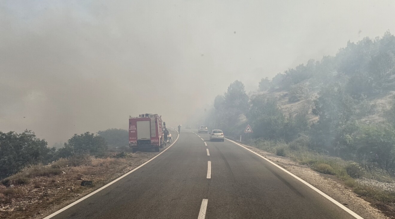Pogoršan kvalitet vazduha u Crnoj Gori zbog velikog broja požara