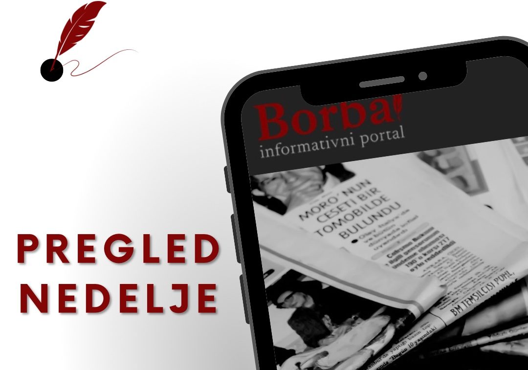 PREGLED NEDELJE portala BORBA: DPS se na velika vrata vraća u Budvu, ostavka premijera Srbije i pad srpske Vlade, bojkoti supermarketa u Crnoj Gori i zavrtanje slavine NVO organizacijama od strane Trampa!