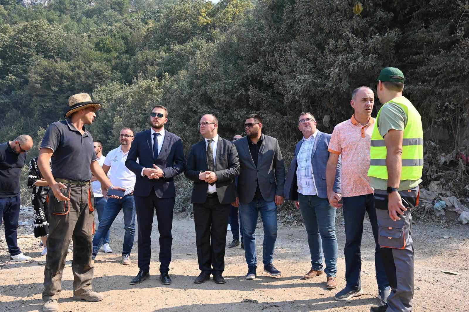 Ministar Ćulafić u Nikšiću: Dogovoreno zatvaranje deponije Mislov do
