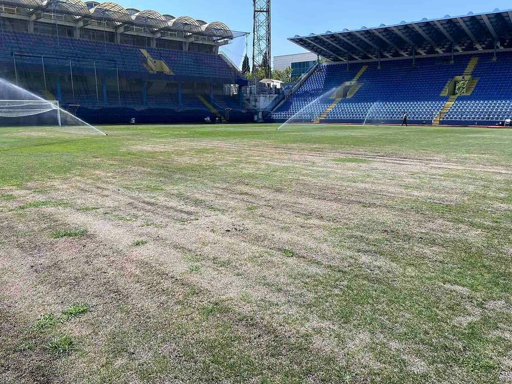 Stadion pod Goricom dobiće hibridnu podlogu