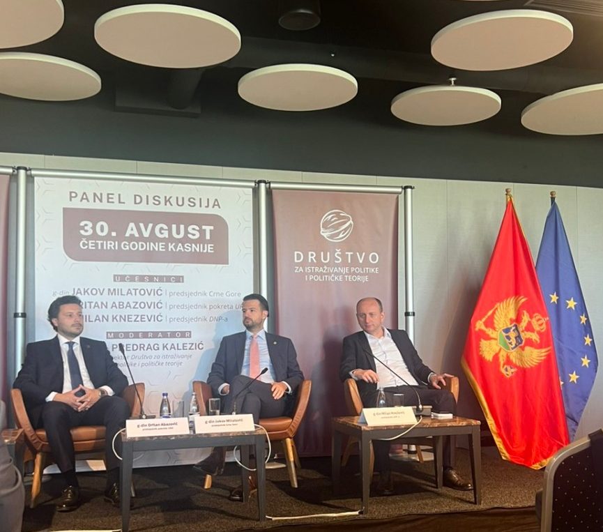 Panel Kneževića, Abazovića i Milatovića: Ni jedni izbori više neće biti istorijski, današnja Crna Gora bolja nego prije 30. avgusta a gora od onoga što će biti