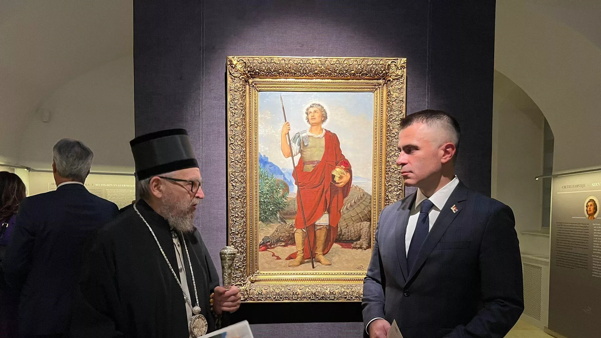 Počeli „Srpski dani“ u Mađarskoj: Prvi put u javnosti Predićeva ikona „Svetog Đorđa“
