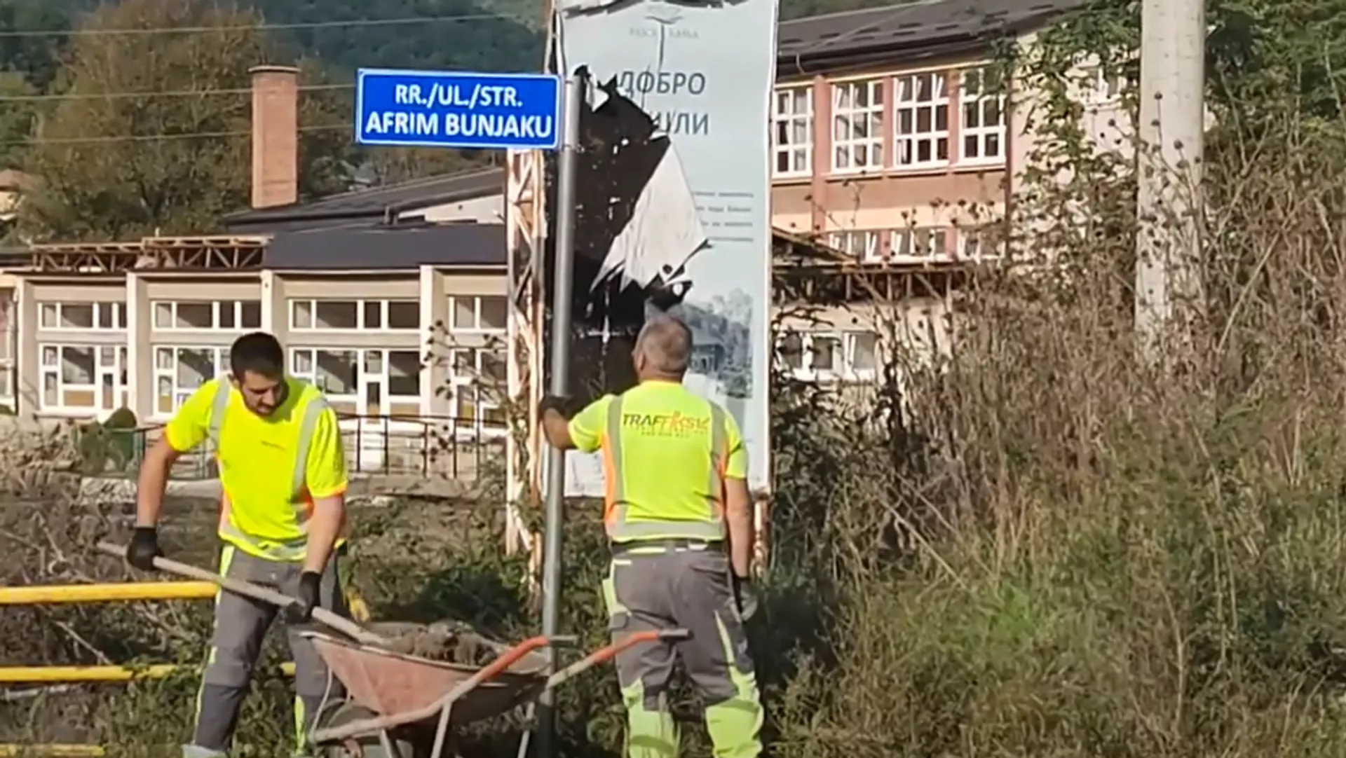 Priština opet u akciji: Put do Banjske nazvanom po albanskom policajcu, dronovi snimaju područje