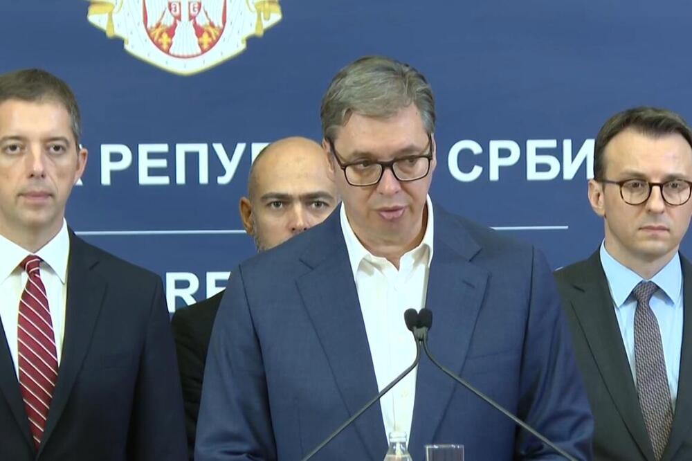 Oglasio se Vučić o napadima na Kosmetu: Nećemo dozvoliti pogrom srpskog naroda, u naredna 72 sata ćemo govoriti o tome što Srbija zahtijeva a što međunarodna zajednica nije ispunila