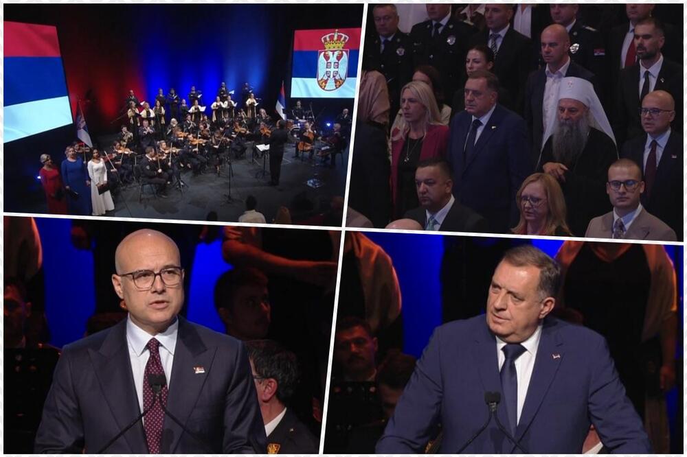 Dodik: Srbi su u ovaj vijek ušli sa dvije države a i u Crnoj Gori vraćamo snagu našeg naroda; Vučević: Očuvanje Republike Srpske zavjetna obaveza Srbije