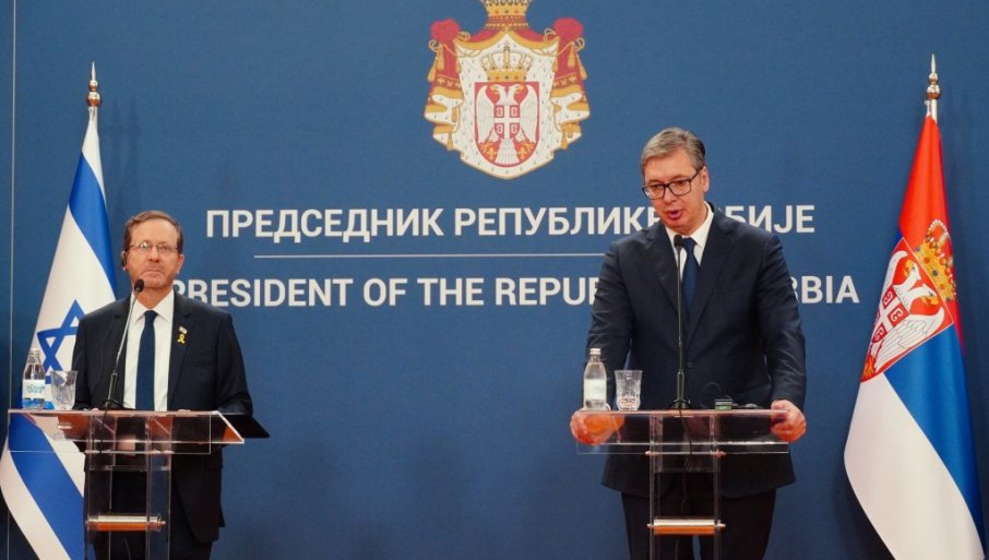 Vučić sa predsjednikom Izraela razgovarao o situaciji na Kosmetu i u Gazi: Srpski narod uvijek bio uz jevrejski, kako tokom Drugog svjetskog rata tako i danas