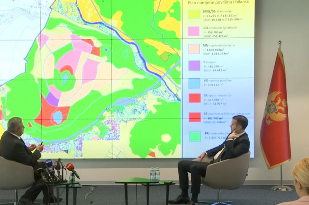 Spajić i Radunović predstavili projekat Velje brdo: Prvi stanovi sredinom 2026. godine, kvadrat hiljadu evra