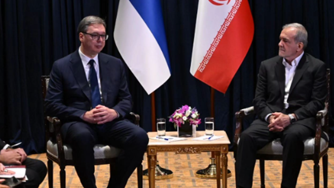 Vučić sa predsjednikom Irana: Posebna tema razgovora težak položaj Srba na KiM