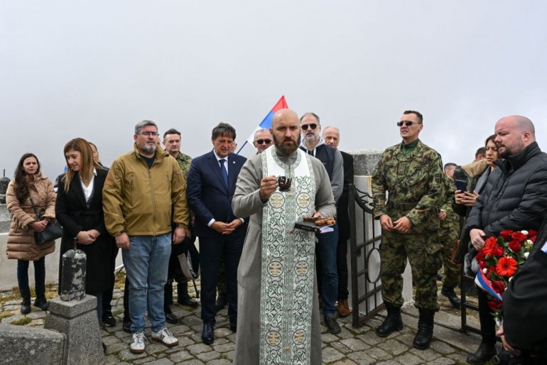 Starović na Kajmakčalanu: Zavjet koji moramo da ispunimo je da danas čuvamo i branimo u miru našu jedinu otadžbinu