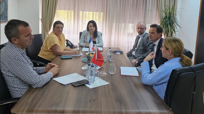 Vučinić sa carinskim atašeom pri Ambasadi Francuske u Beogradu: Cijenimo značajnu podršku za unaprjeđenje znanja i vještina carinskih službenika