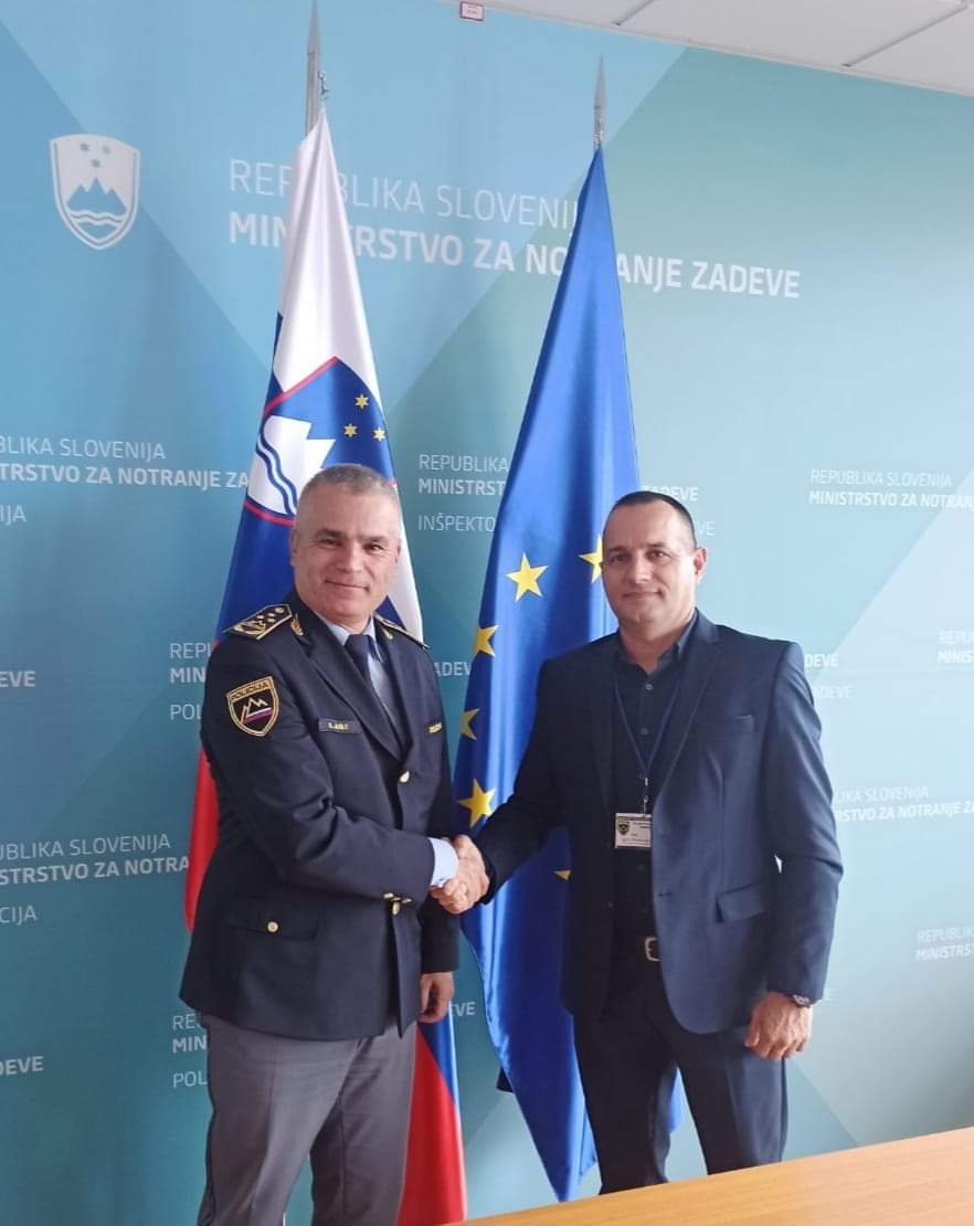 Sindikat policije Slovenije ugostio kolege iz Crne Gore