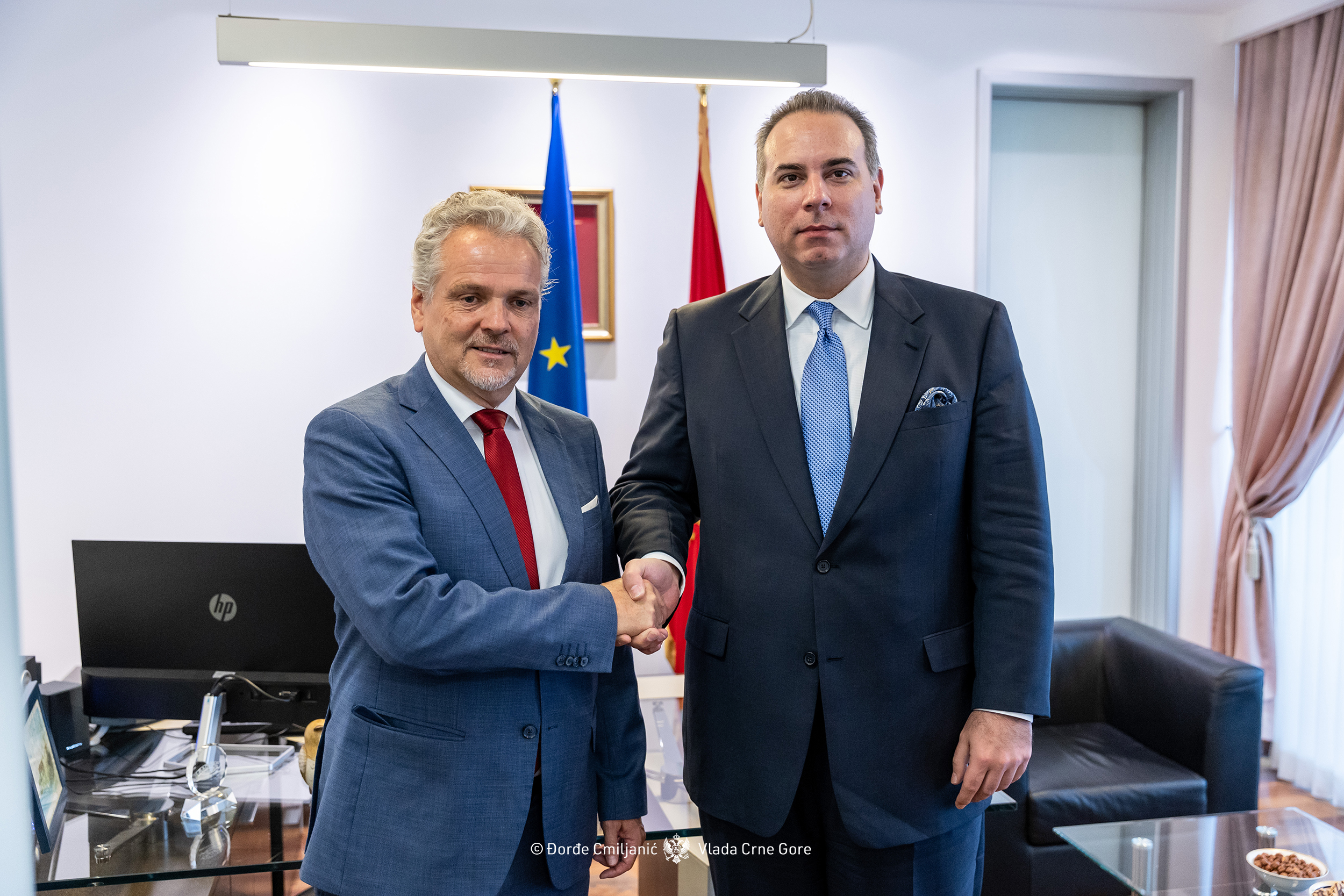 Ivanović sa Satlerom: Crna Gora predvodnik u evropskim integracijama, ne samo na papiru, nego i u stvarnosti