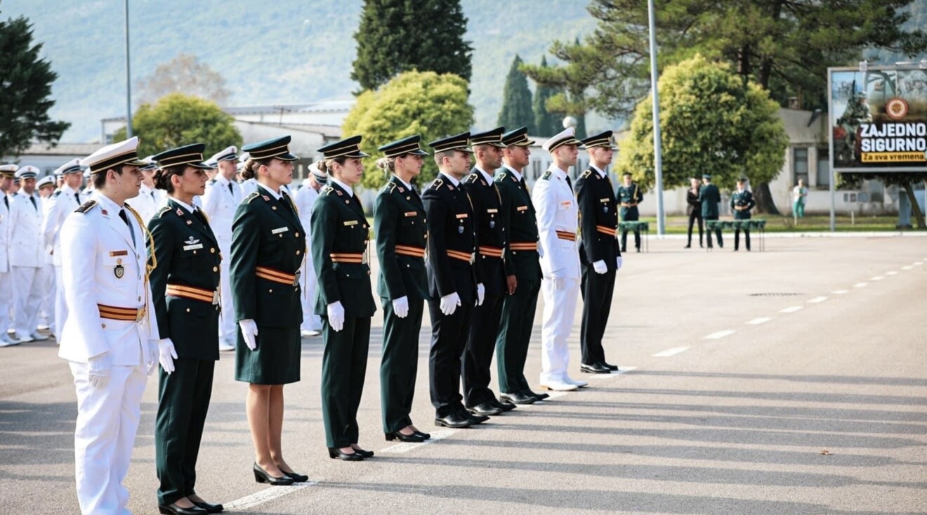 Odabrana tri kadeta koji će se obrazovati u Sjevernoj Makedoniji